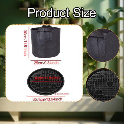 4pcs Plantadores De Planta Auto Riego Planta Con Bolsas De