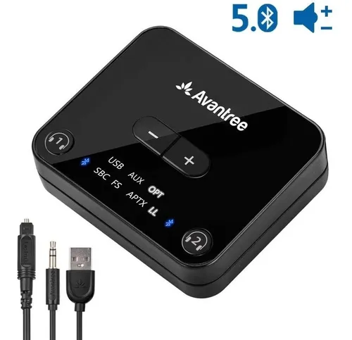 Transmisor Bluetooth 5.0 Para Tv Con Baja Latencia Avantree