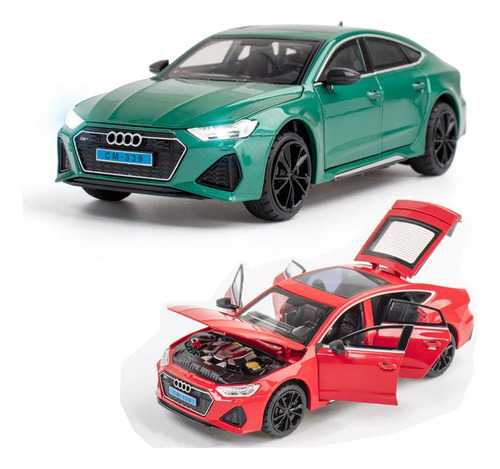 Audi Top Coupé De Lujo Rs7 Sportback Miniatura Metal Coche