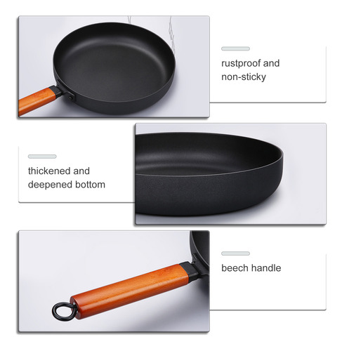 Sartén Y Utensilios De Cocina Antiadherentes De Hierro: Sart