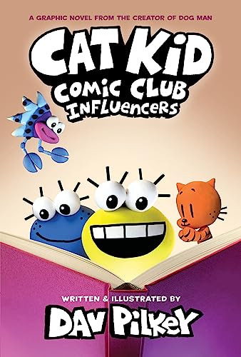 Book : Cat Kid Comic Club Influencers A Graphic Novel (cat.