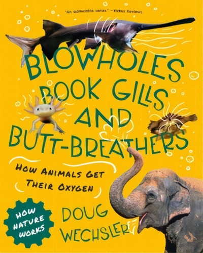 Blowholes, Book Gills, And Butt-breathers: How Animals Get Their Oxygen, De Wechsler, Doug. Editorial Tilbury House Publ, Tapa Blanda En Inglés