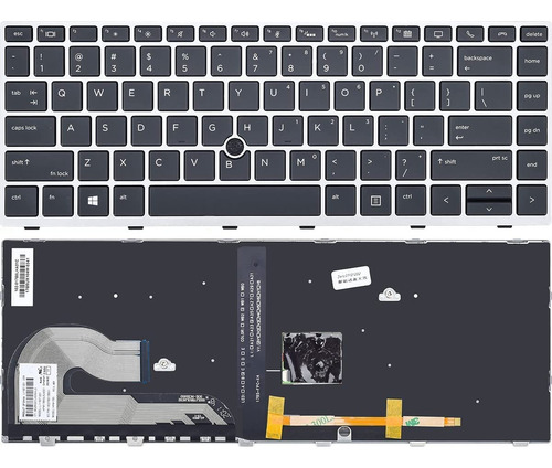 Replacement Backlight Keyboard For Hp Elitebook 840 G5 840 G
