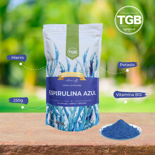 Espirulina Azul En Polvo 500g