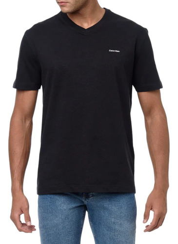 Camiseta Calvin Klein Flame Gola V