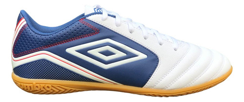 Tenis Umbro Fútbol Sala Classico Xll Ic Blanco Suela De Liga