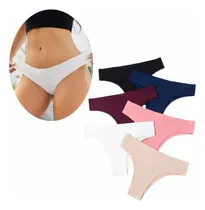 Comprar Pack X6 Bombachas Bikini Sin Costura Tela Invisible