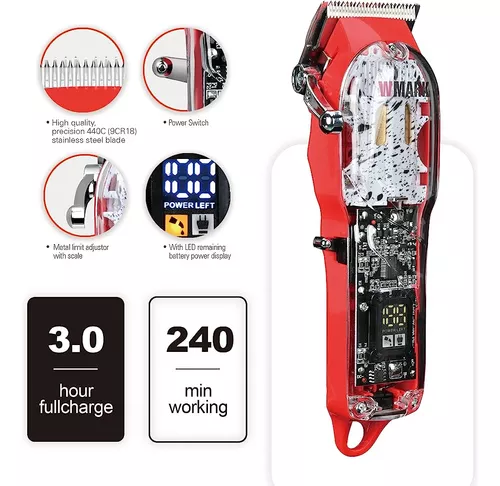 Maquina de afeitar inalámbrica 73000 Pro Andis –