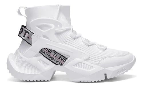 Zapatos blancos altos para hombre new arrivals