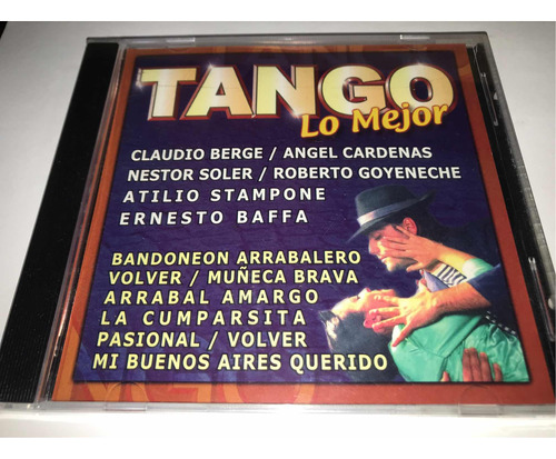 Tango Lo Mejor A. Cardenas C. Berge R. Goyeneche Cd Nuevo