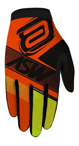 Luva Asw Race Edge Laranja/amarelo-flúor Lançamento