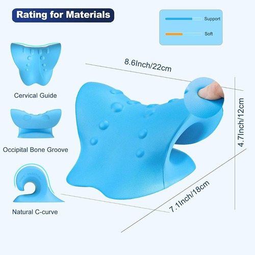 Imagem 6 de 6 de Dispositivo De Tração Cervical Neck Cloud Frete Mais Rápido