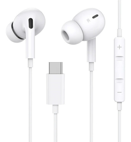Fone De Ouvido Tipo C Com Microfone Para Samsung Xiaomi