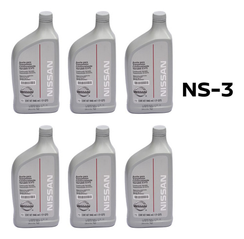 Kit 6l Aceite Transmisión Cvt Nissan Altima 2005