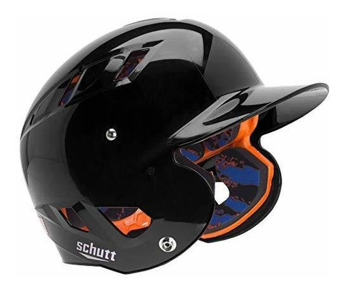 Casco Schutt Deportes De Aire 5.6 Softball Del Bateador, Neg