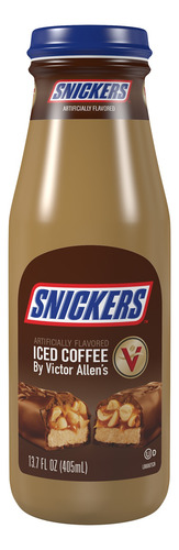 Cafe Con Leche Helado Sabor Chocolate Bebida Americana 4pza