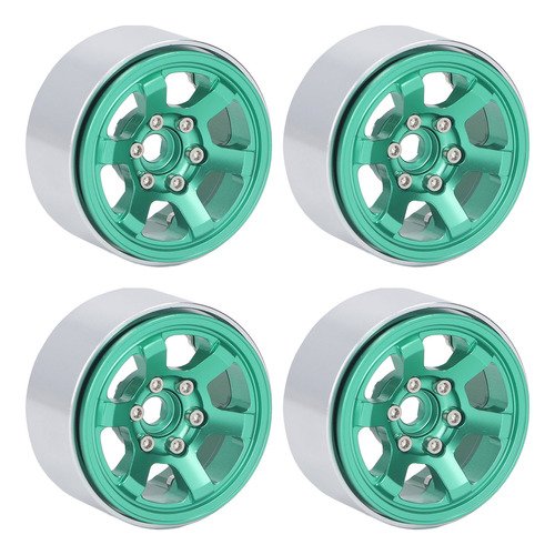 Juego De Cubos Rc Wheel Hub De 4 Piezas, Cubos De Llanta Cnc