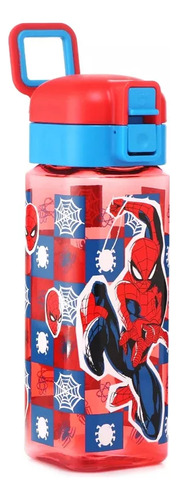 Stor Safety Look de 550mL botella de Spiderman roja