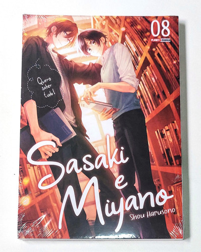 Sasaki E Miyano 8! Mangá Panini! Novo E Lacrado!