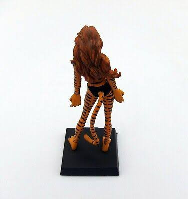 Figura De Plomo Marvel Eaglemoss Tigra La Mujer Tigre (Usado)