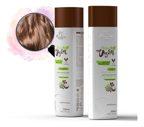 Kit Vegano Shampoo E Condicionador Floractive 300ml