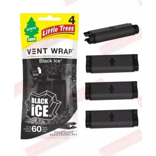 Ambientador Para Ventanilla Black Ice Wrap