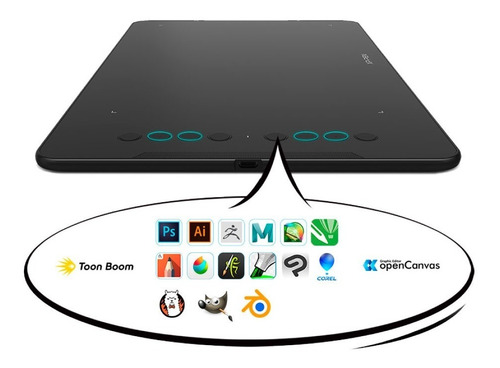 Tableta Digitalizadora Xp Pen Deco 01 V2 Windows Mac Pce