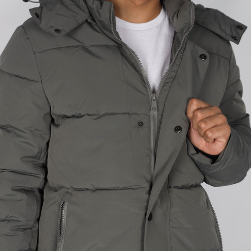 Campera Camperon Hombre Capucha Desmontable Oldtown Polo