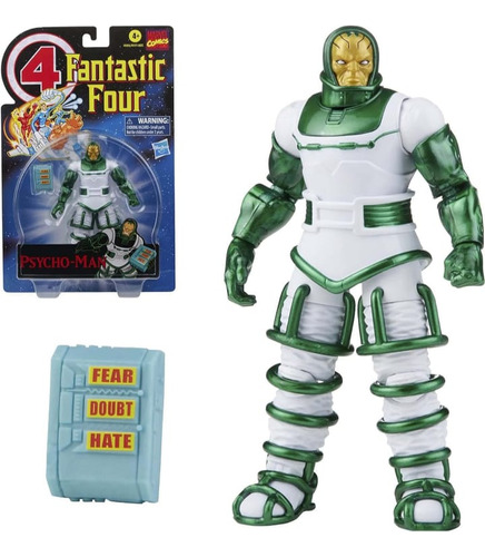 4 Fantasticos Figura Psycho- Man 