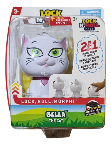 Lock N Roll Transformable 2 En 1 Bella Juguete Interactivo