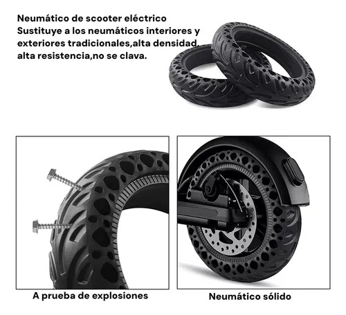 Llanta Para Scooter Solida Universal 8.5