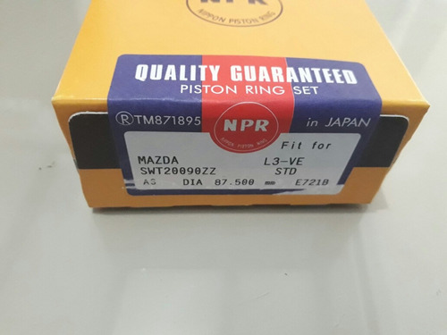 Anillo Ford Ecosport Focus Mazda 3 2.0 Ranger 2.3 Std Npr