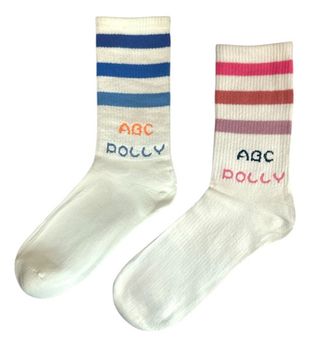 3 Pares Calcetas Funny Socks, Abc, Algodón Surtido 1 Unitalla