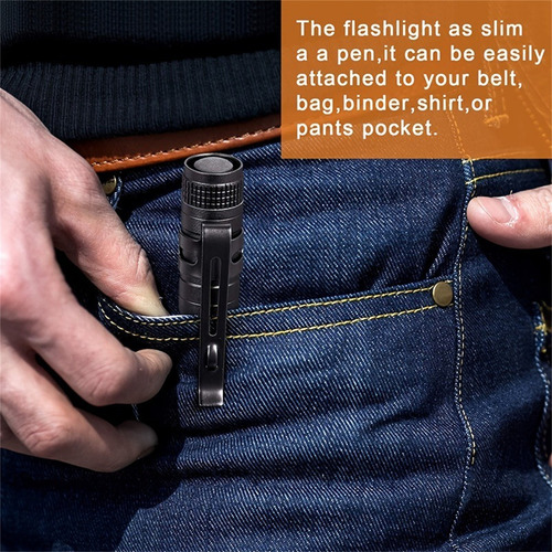 Mini Linterna Con Forma De Bolígrafo, Mini Pila Aaa, Luz De