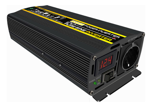 . Inversor De Coche Dc 12 V A Ac 220 V, Enchufe De La Ue, .