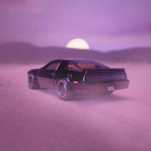 Auto Mattel Hot Wheels Premium Knight Rider Pursuit K.i.t.t. Negro