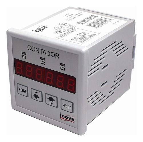 Controlador Digital De Pulsos 6 Digitos 85-250v Inova 110V/220V (Bivolt)