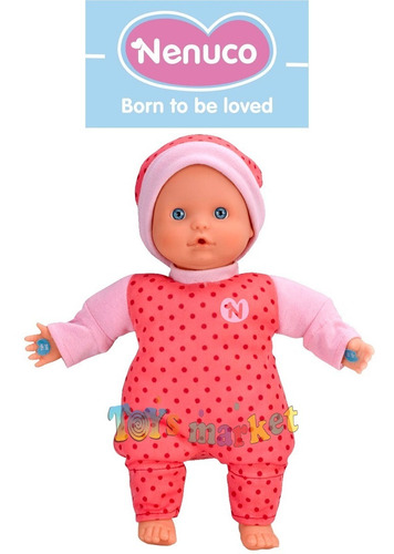 Imagen 2 de 4 de Nenuco Bebe Muñeca Soft Con Sonidos Cuerpo Blando