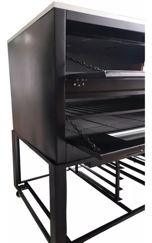 Horno De 6 Charolas 45 X 65 Cm Para Pizza Piedra Volcánica