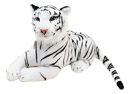 Peluche Tigre Blanco Saphed 41 Cm Alta Calidad Para Viahart