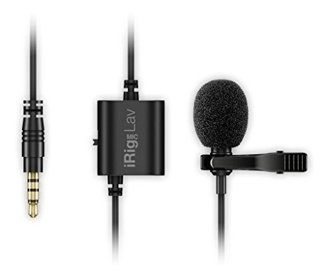 Ik Multimedia Irig Mic Lav Compact Lavalier Microphone For