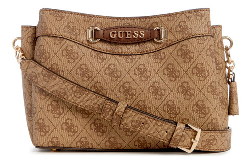 Guess Emera Girlfriend Bandolera Con Cremallera Superior, Lo