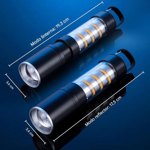 Lampara Recargable Led Linternas Lampara De Tacticos