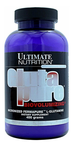 L Glutamina 400 Grs Importada Usa Ultimate Micronizada