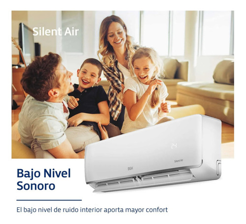 Aire Acondicionado Split Frio/calor Bgh Bse65wccr 5500f 6500