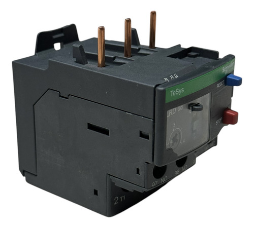 Lrd08, Relevador De Protección Térmica Tesys, 2.5 A 4 Amp (Usado)