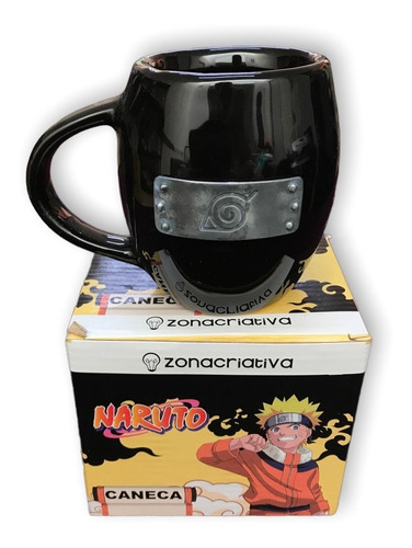 Caneca Naruto 3d Personalizada Aldeia Da Folha Presente Geek