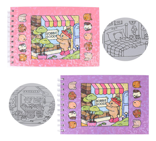 Juego De Páginas Para Colorear Simple Para Niños Pequeños