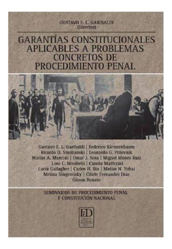 Libro - Garantías Constitucionales Aplicables A Problemas C