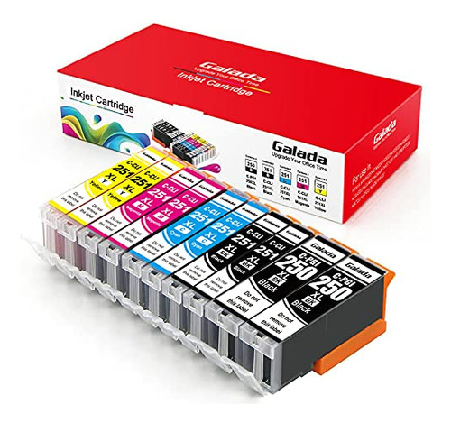 Cartuchos De Tinta Compatibles De Repuesto Canon Pgi-25...